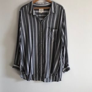 American Eagle xl oversized fit button down shirt